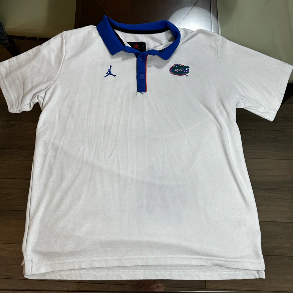 Nike Jordan Florida Gator polo size large